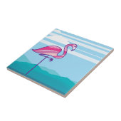 Flamingo-Entwurf Fliese (Seite)
