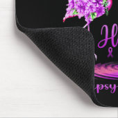 Flamingo Epilepsy Awareness Mousepad (Ecke)