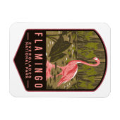 Flamingo Everglades Nationalpark Magnet (Horizontal)