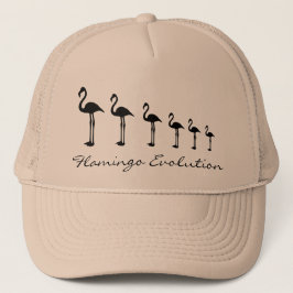 Flamingo Evolution Funky Hat / Cap Truckerkappe