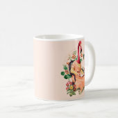 FLAMINGO EXTRAVAGANTES TIER KAFFEETASSE (VorderseiteRechts)