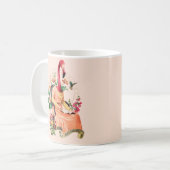 FLAMINGO EXTRAVAGANTES TIER KAFFEETASSE (Vorderseite Links)