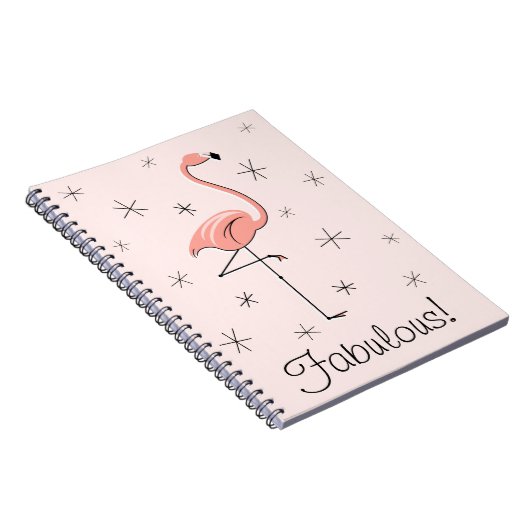 Flamingo Fabulous! Textheft Notizblock (Rechte Seite)