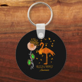 Flamingo Faith Hope Liebe Rsd Crps Bewusstsein Schlüsselanhänger (Vorderseite)