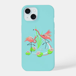 Flamingo Fandango Duo Hülle für iPhone iPhone 15 Hülle