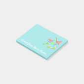 Flamingo Fandango Duo Text Post-it-Note Post-it Klebezettel (angewinkelt)