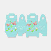 Flamingo Fandango Duo Textfavorisierbox Geschenkschachtel (Ungefaltet)