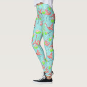 Flamingo Fandango Multi 2 Leggings (Links)