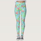 Flamingo Fandango Multi 2 Leggings (Vorderseite)
