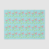Flamingo Fandango Multi Duo Papiertaschentuch Seidenpapier (Vorderseite)