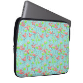 Flamingo Fandango Multi Laptop Ärmel Laptopschutzhülle (Vorne Rechts)