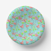 Flamingo Fandango Multi Paper Plate Pappteller (Vorderseite)