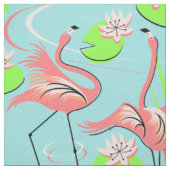 Flamingo Fandango Multi Stoff großes Muster (Muster)