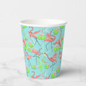 Flamingo Fandango Pappbecher (Rechts)