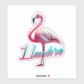 Flamingo Fantasy Stickers für eine tropische Fluch Aufkleber (Blatt)