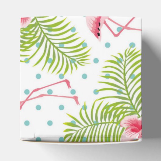Flamingo Favor Box Geschenkschachtel (Oben)