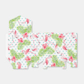 Flamingo Favor Box Geschenkschachtel (Ungefaltet)
