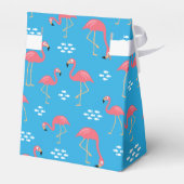 Flamingo Favor Box Geschenkschachtel (Rückseite)