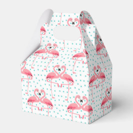 Flamingo Favor Box Geschenkschachtel