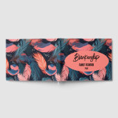 Flamingo Feathers Family Wiedersehen Party Essenti Gästebuch (Voll)