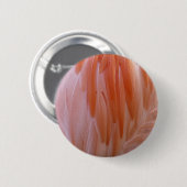 Flamingo Feathers in Pink-Schatten Button (Vorne & Hinten)