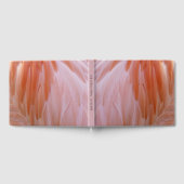 Flamingo Feathers in Pink-Schatten Gästebuch (Voll)