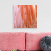 Flamingo Feathers in Pink-Schatten Leinwanddruck (Insitu (Wohnzimmer))