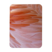 Flamingo Feathers in Pink-Schatten Magnet (Vertikal)