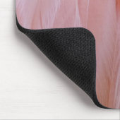 Flamingo Feathers in Pink-Schatten Mousepad (Ecke)