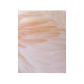 Flamingo Feathers in Pink-Schatten Notizblock (Rotiert)