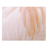 Flamingo Feathers in Pink-Schatten Notizblock (Vorderseite)