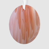Flamingo Feathers in Pink-Schatten Ornament (Vorderseite)