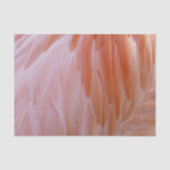 Flamingo Feathers in Pink-Schatten Seidenpapier (Vorderseite)