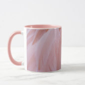Flamingo Feathers in Pink-Schatten Tasse (Links)