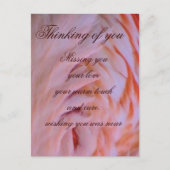 Flamingo feathers_ postkarte (Vorderseite)