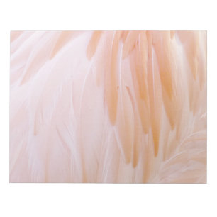 Flamingo Federn in Rosa-Tönen Notizblock