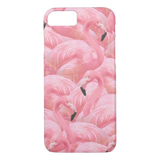 Flamingo-Fieber-Telefon-Kasten Case-Mate iPhone Hülle (Rückseite)