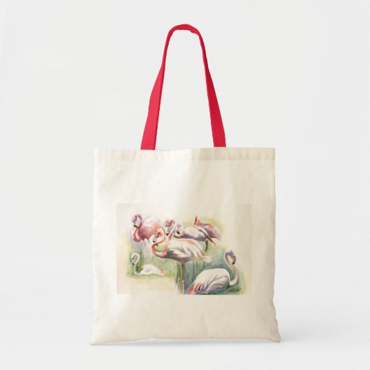 Flamingo-Fiesta-Tasche Tragetasche (Vorne)