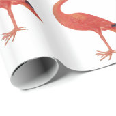 Flamingo - Fine Art Geschenkpapier (Rolleneckpunkt)