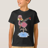Flamingo Fisher Fish Fish T-Shirt (Vorderseite)