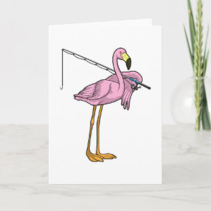 Flamingo Fishing Fisher Karte