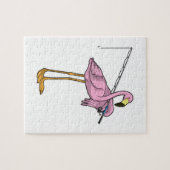Flamingo Fishing Fisher Puzzle (Horizontal)