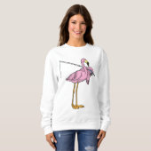 Flamingo Fishing Fisher Sweatshirt (Vorne ganz)