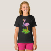 Flamingo Fitness Sports Gymnastics T-Shirt (Vorne ganz)