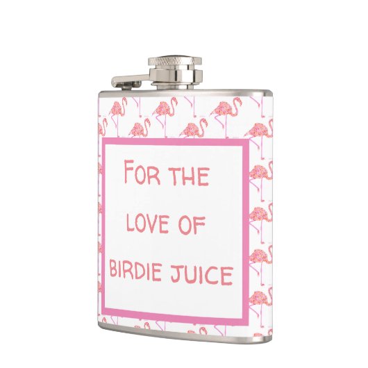 Flamingo Flachmann (Links)