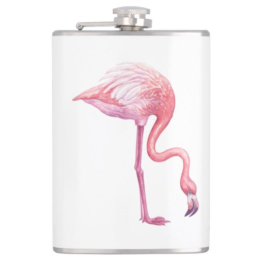 Flamingo Flachmann (Vorderseite)