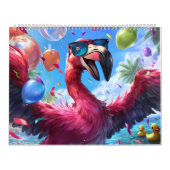 Flamingo Flair Wall Calendar 2026 Kalender (Titelbild)