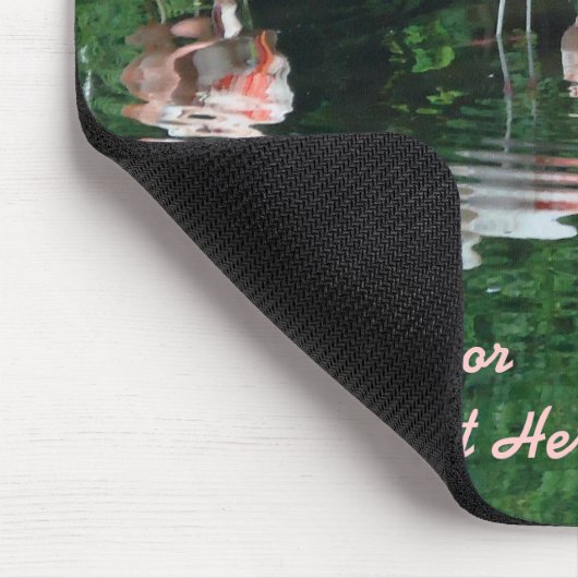 Flamingo Flamboyant Mousepad (Ecke)