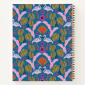 Flamingo Flamenco Notizblock (Rückseite)