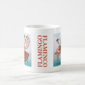 Flamingo-Flamenco-Tasse Kaffeetasse (Mittel)